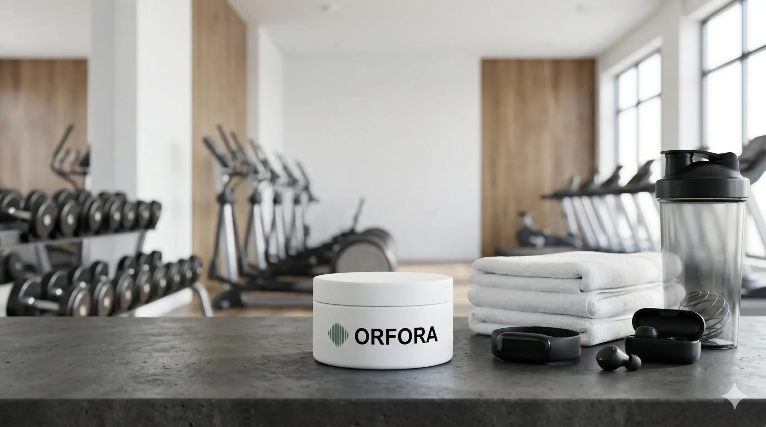 Una confezione di Orfora in compresse su un tavolino – il simbolo di un trattamento confortevole senza aghi in Italia.